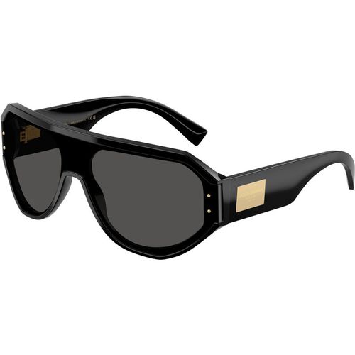 Dolce & Gabbana Man Dolce & Gabbana DG4481 501/87 Sunglasses Acetate Black Grey Pilot Norma
