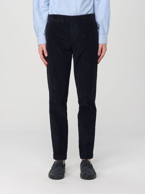 Pants Men color Blue