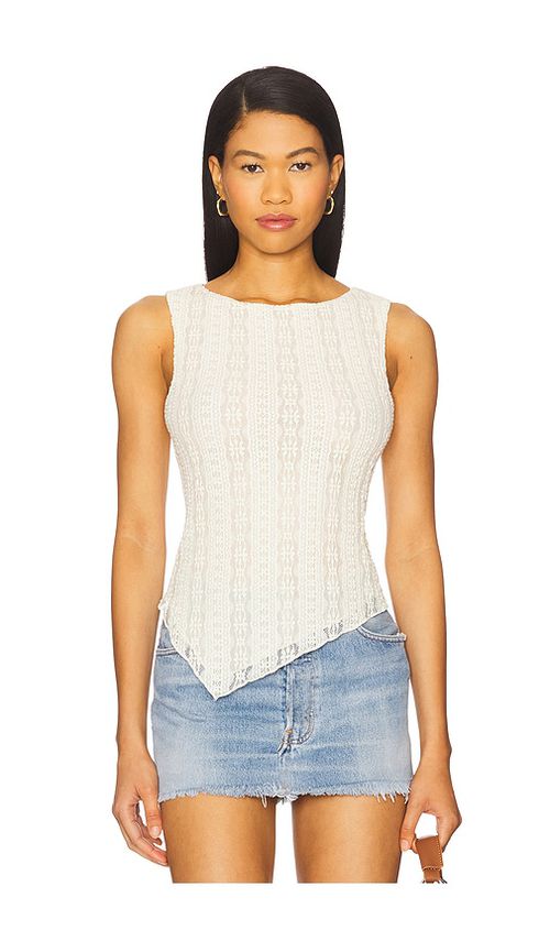 MORE TO COME Palima Top in Cream. - L also in XXS, XS, S