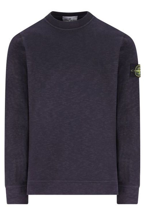 Stone Island Logo Patch Crewneck Jumper