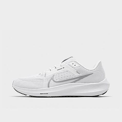 Men's Air Zoom Pegasus 40 Running Shoes in White/White