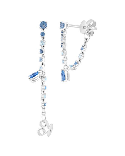 14K 0.71 ct. tw. Gemstone Earrings