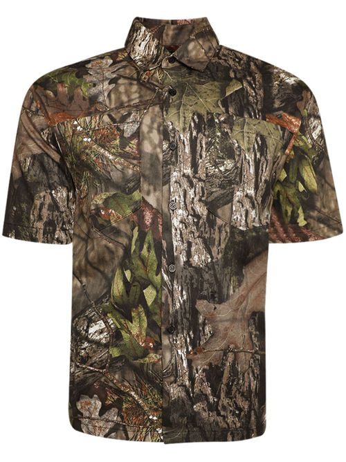 LA Slash camouflage-pattern shirt - Green