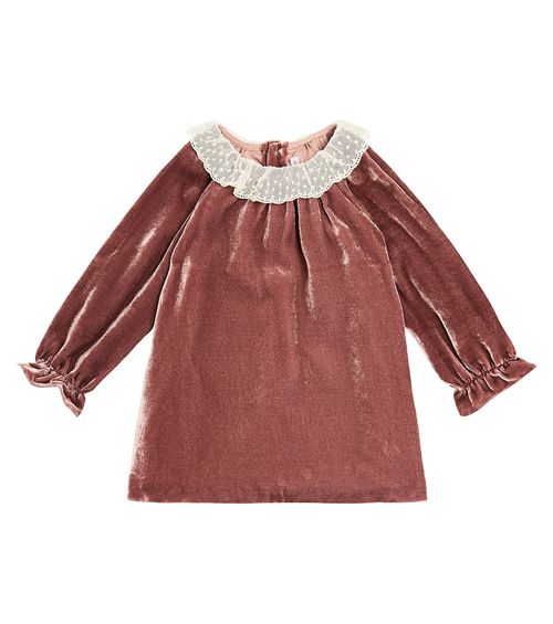 Bonpoint Baby Douceur faux fur coat