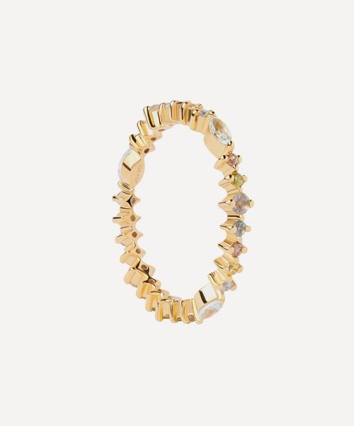 18ct Gold-Plated Lotus Ring 50 Luxury Christmas Gift / Present