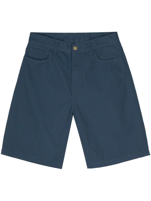 Landon cotton shorts - Blue