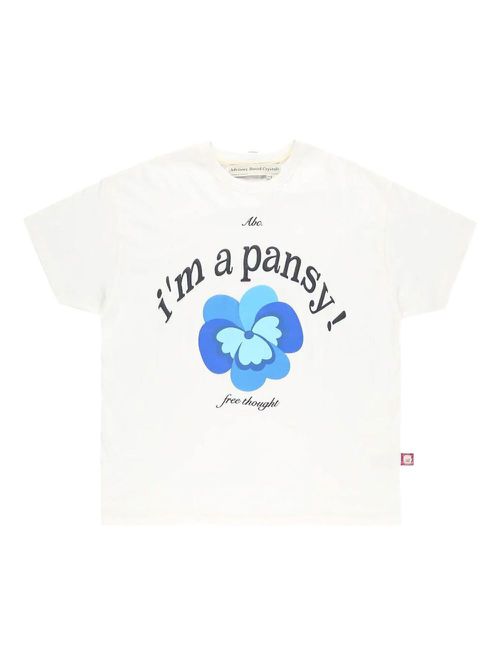 Pansy T-shirt - White