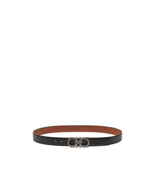 Reversible and adjustable Gancini belt