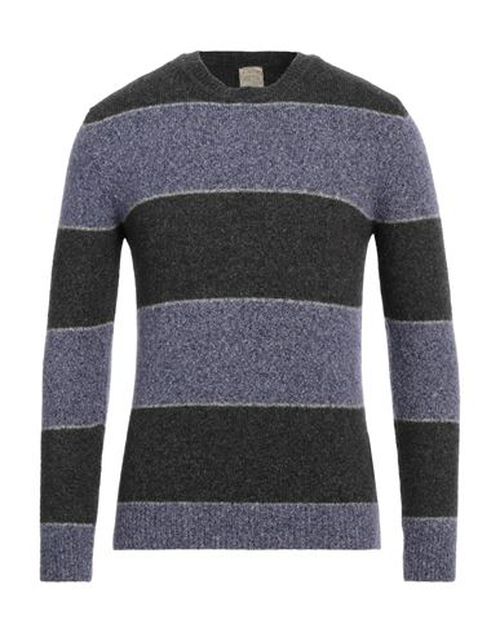 Man Sweater Purple Size 42 Cotton, Polyamide, Baby alpaca wool, Merino Wool
