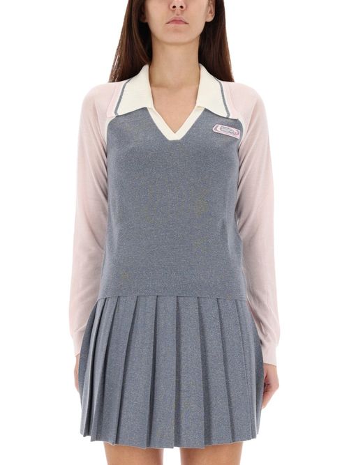 Merino Tennis Long Sleeve Polo