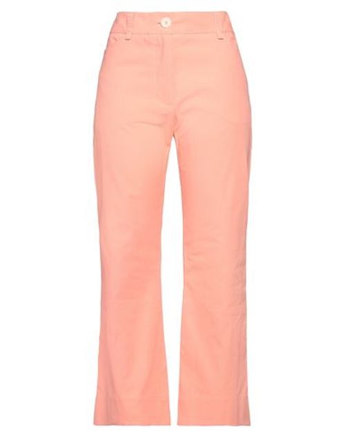 Woman Pants Salmon pink Size 3 Cotton, Linen