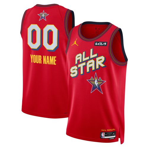 Unisex Red 2025 NBA All-Star Game Swingman Pick-A-Player Jersey
