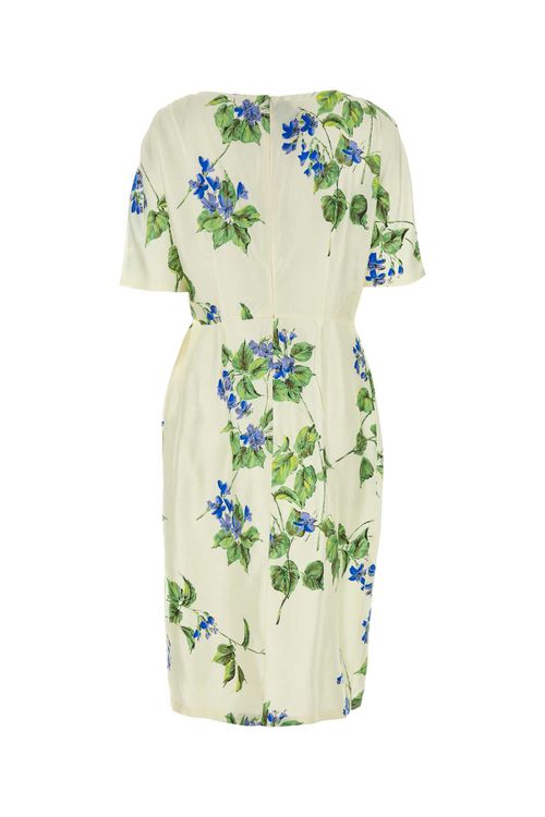 Printed Twill Dress