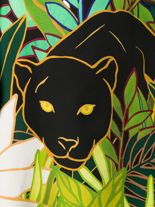 Panther in the Jungle Dress — Black