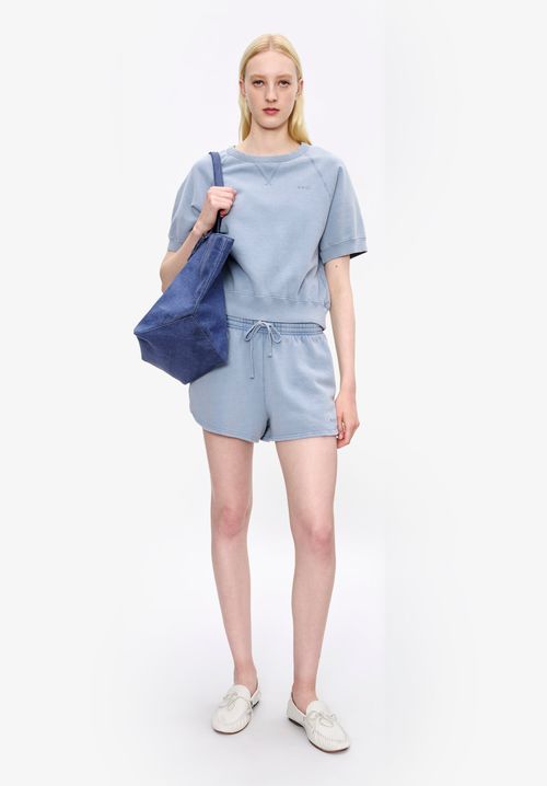 A. P.C. Women's Liz shorts Size: Small in Blue