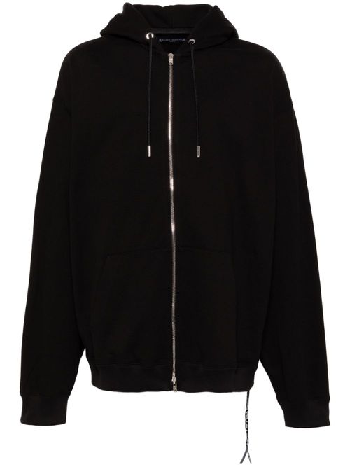 Zip-up hoodie - Black