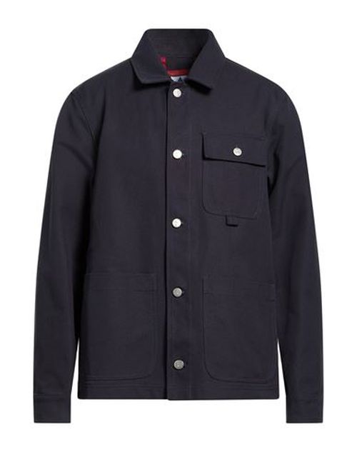 Man Jacket Midnight blue Size 4 Cotton