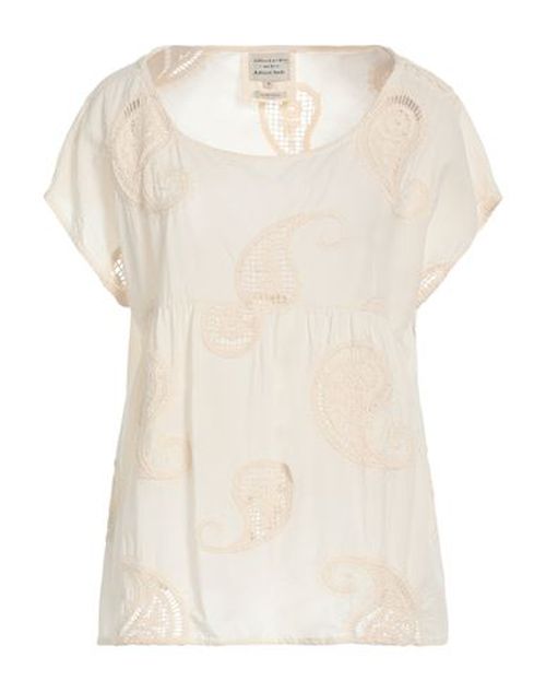 Woman Top Cream Size 6 Cotton