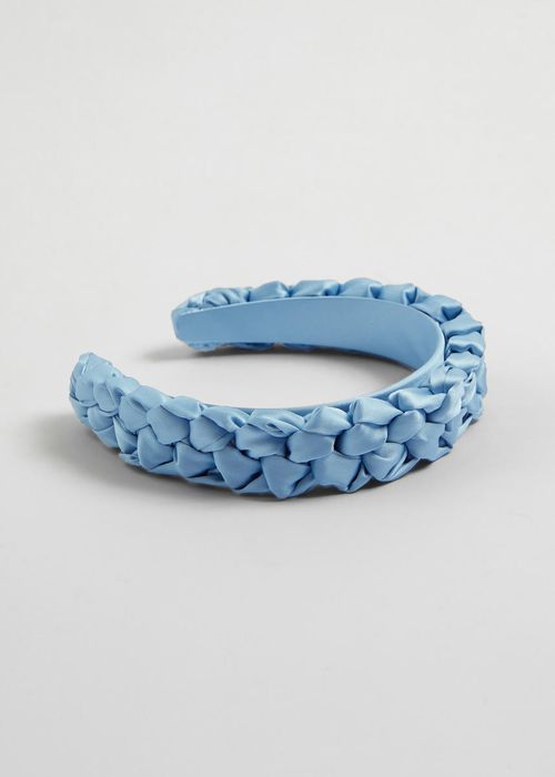 Braided Alice Headband - Turquoise