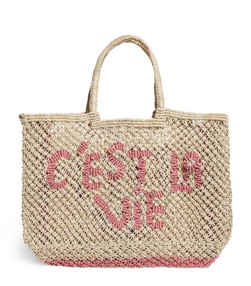 Jute C'est La Vie Lavinia Tote Bag