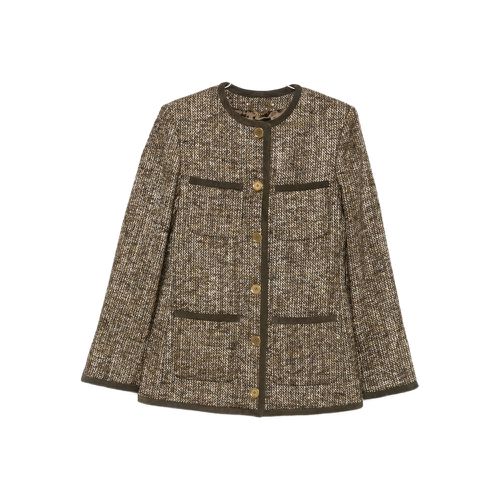 Tweed-pocketed Jacket