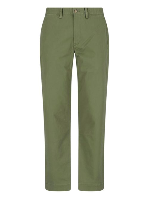 Men's Cotton-Blend Stretch Trousers
