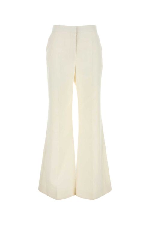 White Flared Pants