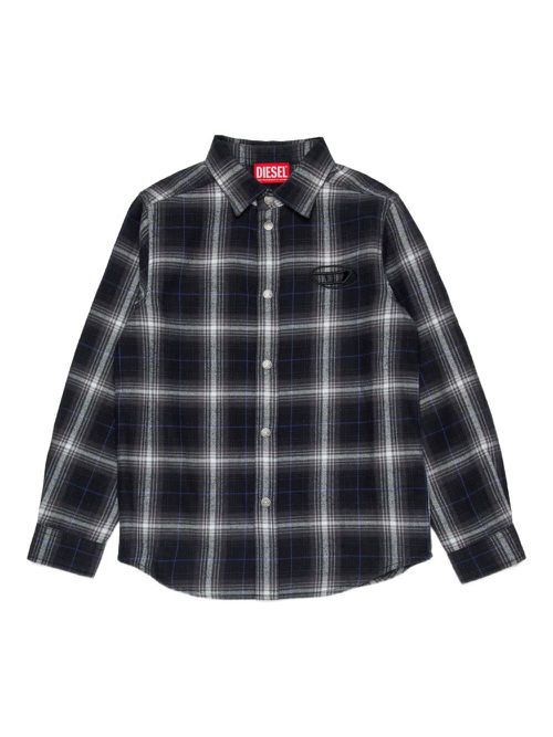 Diesel Kids cotton shirt - Black