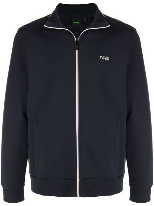 Skaz zip-fastening sweatshirt - Blue