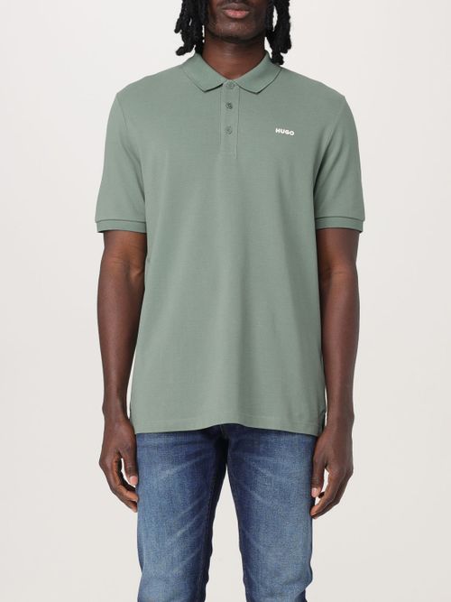 Polo Shirt Men color Green