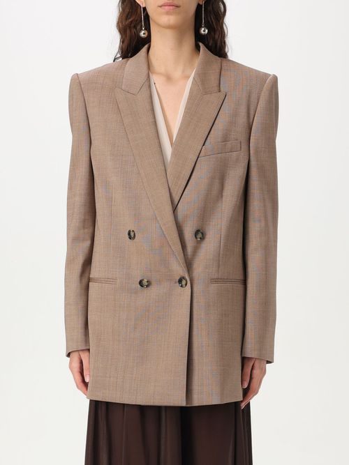 Blazer PHILOSOPHY DI LORENZO SERAFINI Woman color Beige
