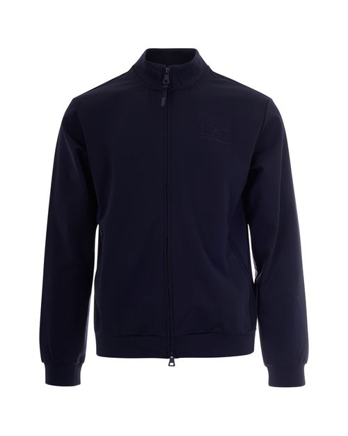 Technical Polyamide Sweatshirt — Blue