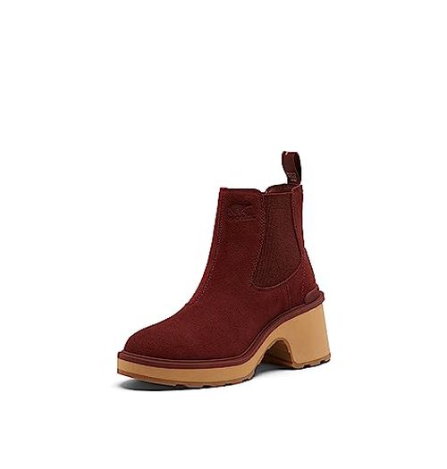 Sorel Women's Hi-Line Heel Chelsea Boots - Umber, Ceramic
