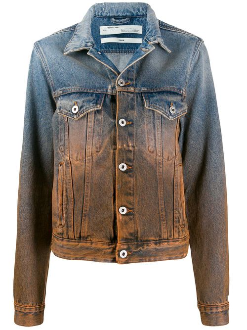 Degrade denim jacket - Blue