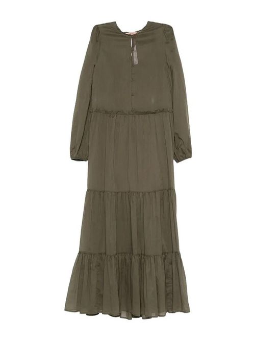 Long Dress And Petticoat