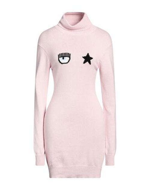 Woman Turtleneck Light pink Size S Wool, Viscose, Nylon, Cashmere