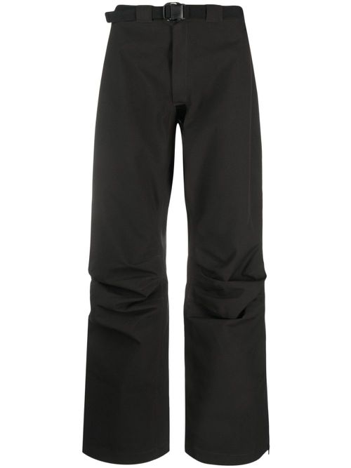 Bembecula Arc belted Gore-Tex trousers - Green