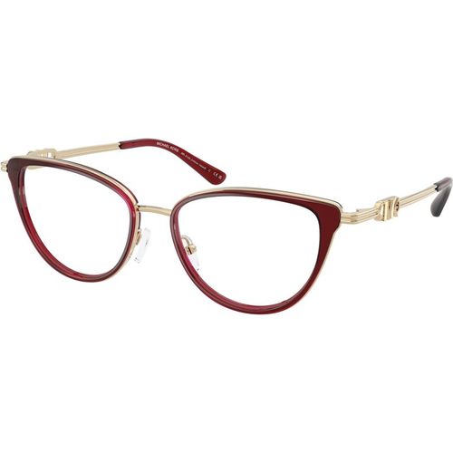 Michael Kors Mujer Michael Kors MK3103 HILTON HEAD 3949 Monturas ópticas Metal Marrón Transparente Cat Eye Norma
