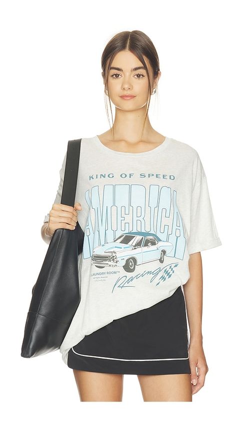 The laundry room camiseta king of speed america en color gris S tambiÃ©n en XS, M