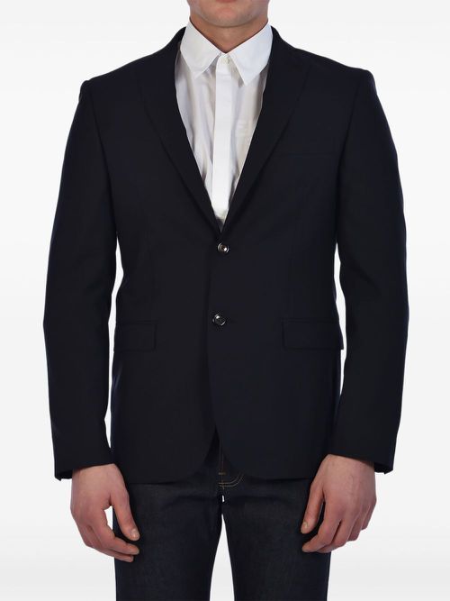 Virgin wool jacket - Blue