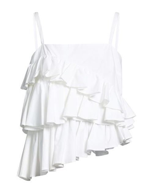 Woman Top White Size 2 Cotton