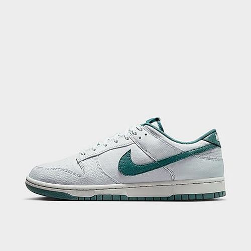 Men's Dunk Low Retro Casual Shoes in Pure Platinum/Mineral Slate