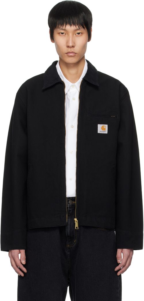 Carhartt Work In Progress Black Spring Detroit Jacket