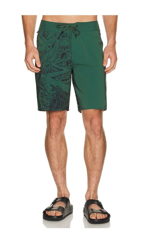 Brixton Blitz Boardshort 19 Swim Trunk in Dark Green. 31. Also , 32, 33