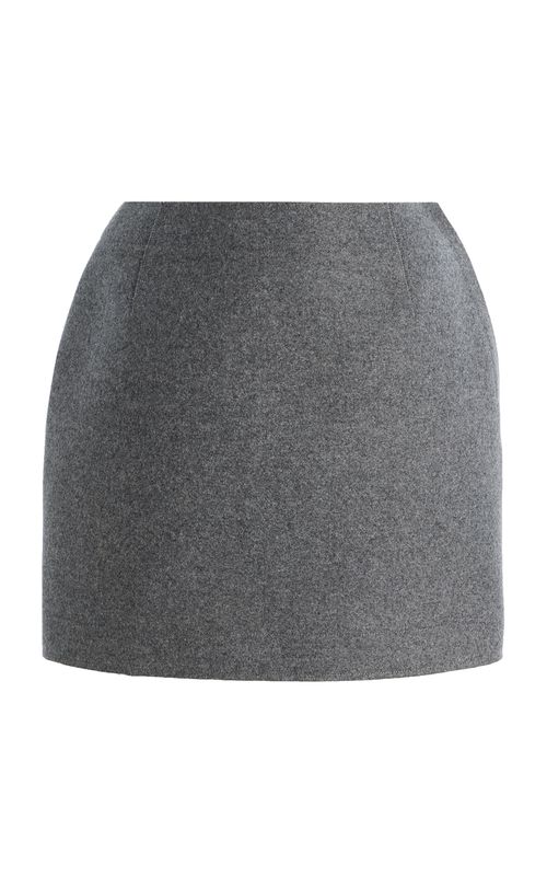 Base Wool Mini Skirt - Moda Operandi