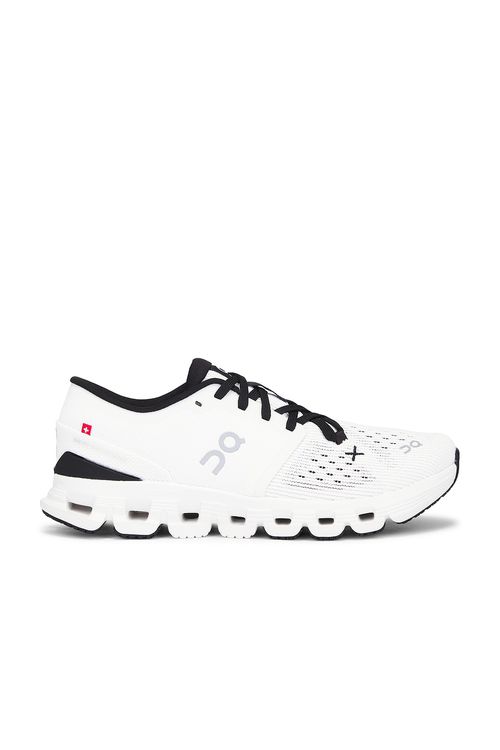 On Cloud X 4 Sneaker in Ivory & Black - Ivory. 10 also in