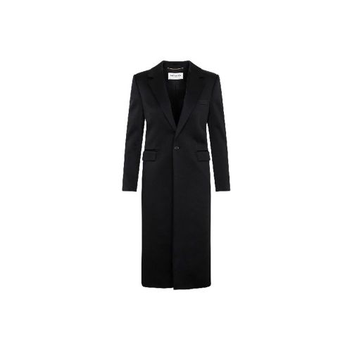 Acetate Blend Coat — Black