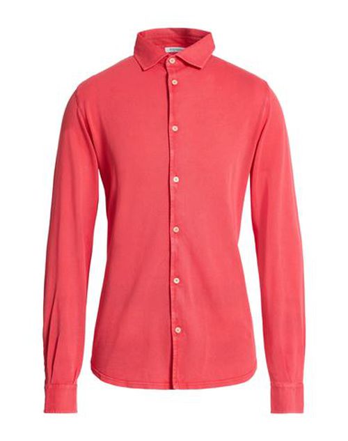 M. bardelli Man Shirt Coral Size L Cotton