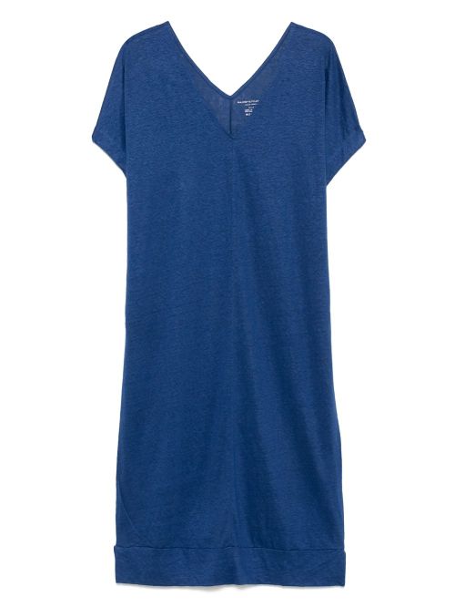 Majestic Filatures V-neck dress - Blue