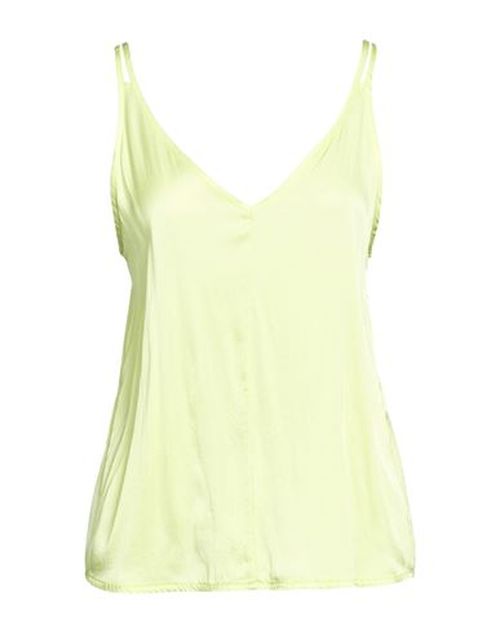 Même Road Woman Top Lime green Size 8 Viscose